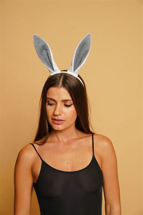Bunny Ears Headband Bunny Ears Costume Bunny Ears Rabbit Ears