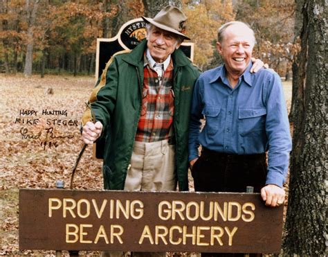 Bear Archery — My Fred Bear Story By Mike Steger Foster Son Of