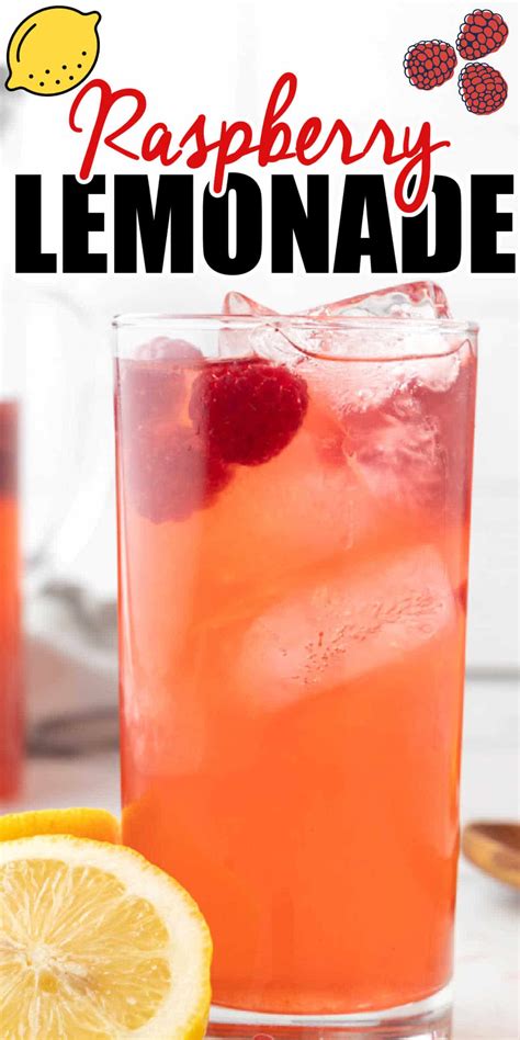 Homemade Raspberry Lemonade Recipe • Midgetmomma