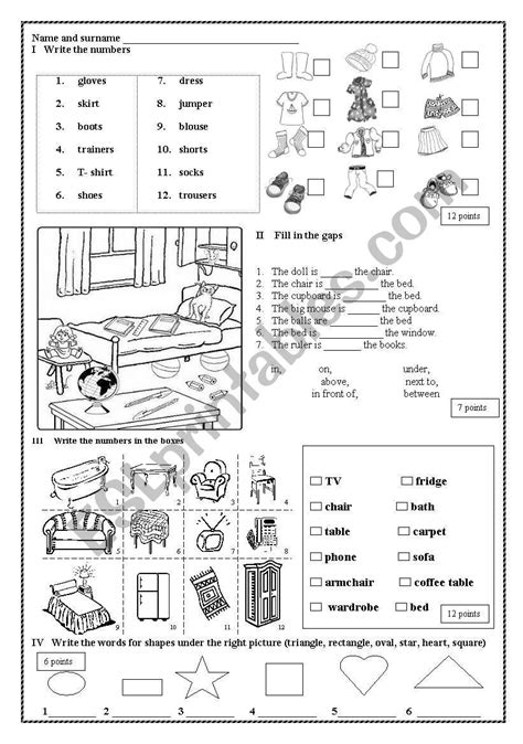 Test For Very Young Kids Esl Worksheet By Darkovici