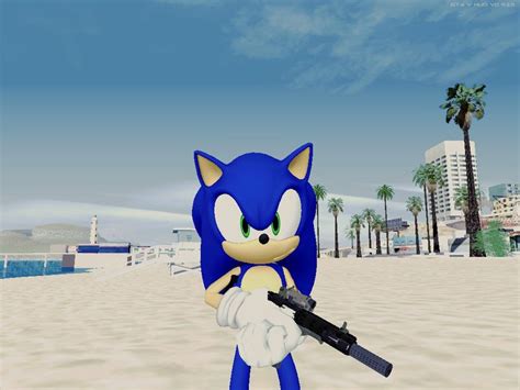 Gta San Andreas Sonic The Hedgehog Hd Mod
