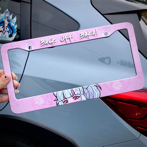 Top More Than 73 Anime License Plate Frames Super Hot In Cdgdbentre