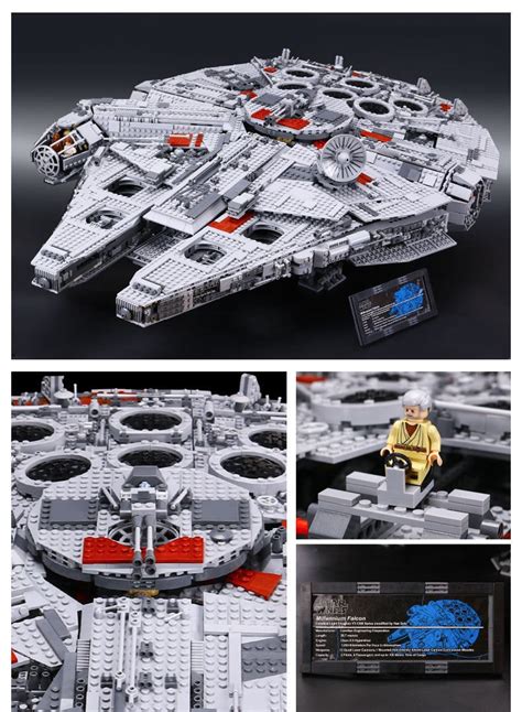 Lepin 05033 Star Wars Millennium Falcon Ucs Fits Lego 10179 Boxed