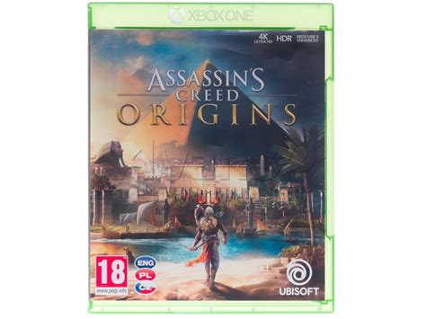 Assassin S Creed Origins Gra XBOX ONE Kompatybilna Z Xbox Series X