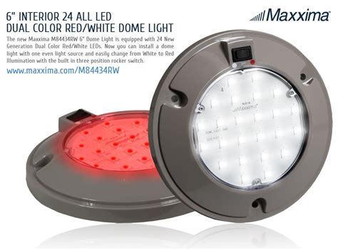 1 Dome Light 24 Leds 2 Light Colors Heres A Quick Look At Our Newest Dome Light That Has