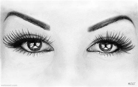 Eyes Pencil Drawing 35 Preview