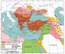 The Ottoman Empire and the Christendom | Ottoman empire, Historical maps, Ottoman turks