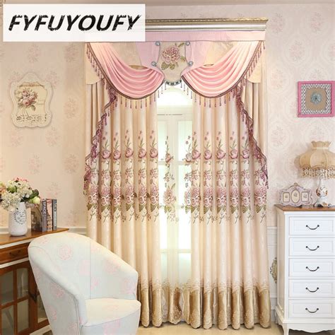 Polyester Europe Luxury Elegant Living Room Embroidery