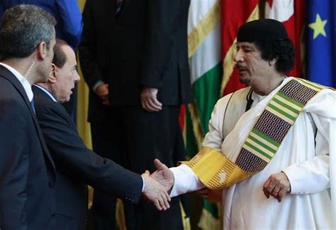 Italy Press Gaddafi To Halt Violence Against Protesters Human Rights