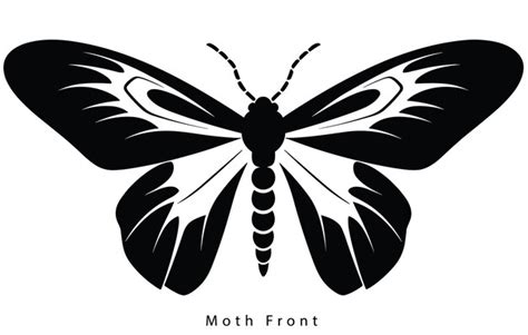 Premium Vector Monarch Butterfly Silhouette Vector Illustration