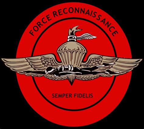 Usmc Force Recon Emblem Marine Recon Marine Corps Marine Corps Emblem