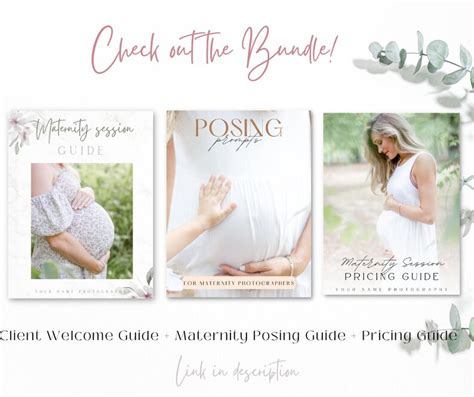 maternity pricing guide photography pricing guide template etsy