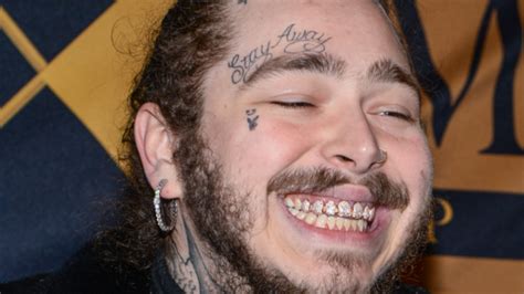Post Malone Has An Awful New Face Tattoo