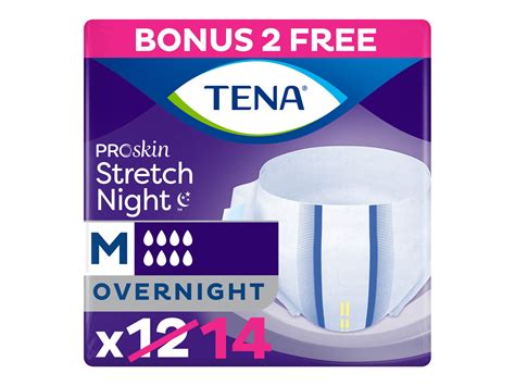 Tena Proskin Overnight Unisex Incontinence Underwear Medium 12s