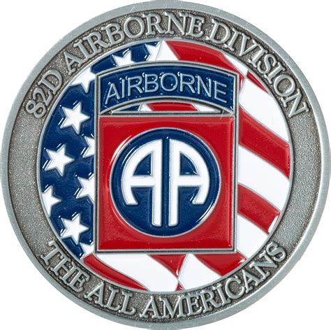 United States Army 82nd Airborne Division Challenge Coin