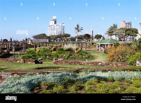 Durban South Africa May 24 2014 Sunken Gardens On Golden Mile