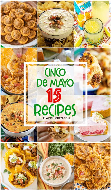 If you wish to join this celebration with friends and family with authentic mexican dishes these cinco de mayo. Top 15 Cinco de Mayo Party Recipes - recipes to celebrate ...