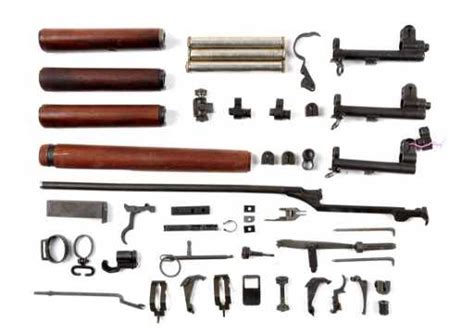 Large Lot Of Us M1 Garand Parts