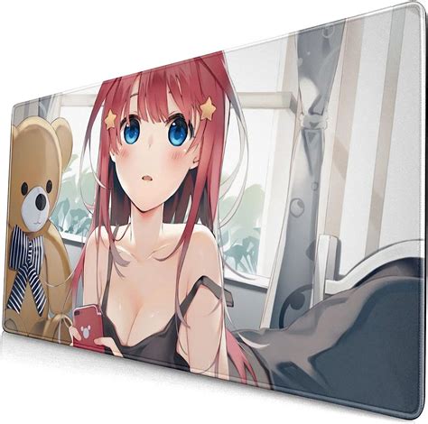 Anime Mouse Pad The Quintessential Quintuplets Nakano Itsuki Keyboard Pads 40x75 Cm