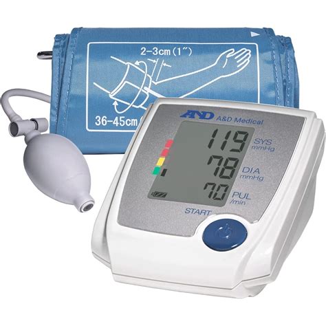 Lifesource Advanced Manual Inflate Blood Pressure Monitor Ua 705vl
