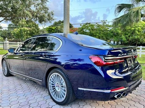 Bmw 7 Series Blue With 6373 Miles For Sale Used Bmw 7 Series For
