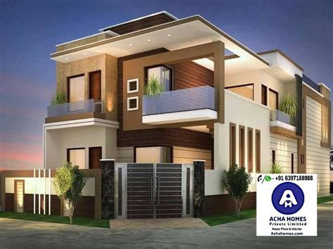 2000 Square Feet 4bhk Double Floor Contemporary Home Design Homes In