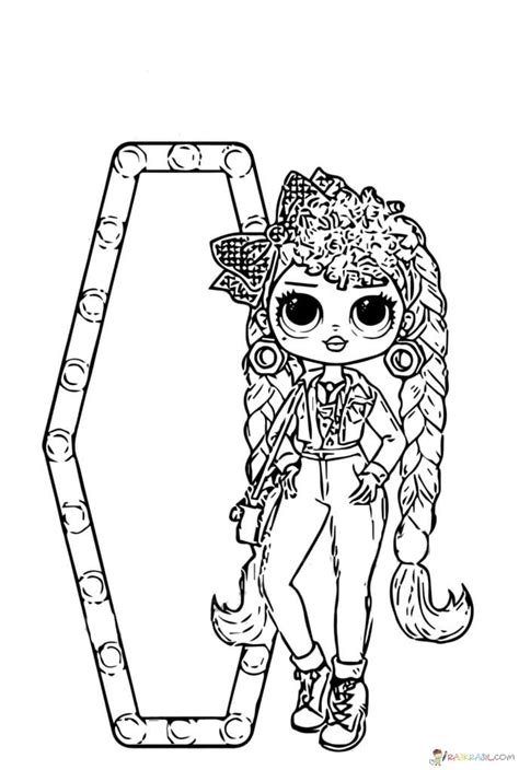 Omg Dolls Coloring Pages Coloring Home Ddb