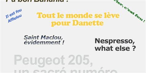 Les slogans publicitaires qui ont marqué leur temps ...