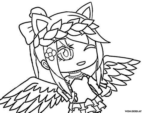 To print the page you would like to color, click on page and then. Gacha Life Coloring Pages - Coloring Home