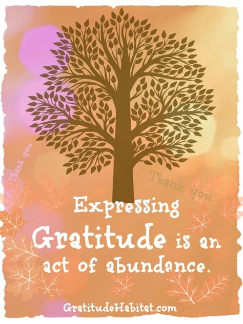 Living In Gratitude An Act Of Abundance Gratitude Habitat
