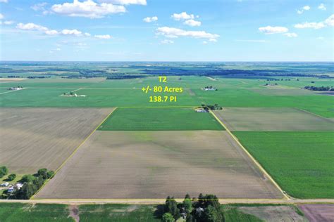 Farm Land Auction 15854 Acres Offered In 2 Tracts Logan County Il