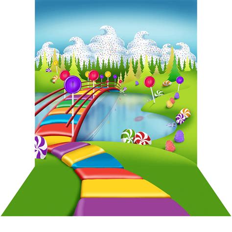 Candyland Clipart Path Candyland Path Transparent Free For Download On