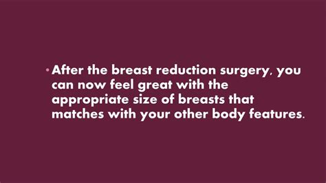 Ppt Advantages And Disadvantages Of Breast Reduction Surgery Powerpoint Presentation Id7592729