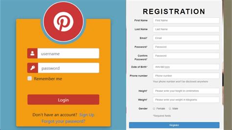 How To Create Login And Register Form Using Php Mysql And Bootstrap