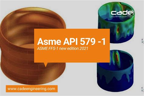 Asme Api 579 1 Asme Ffs 1 New Edition 2021 Cade Engineered Technologies