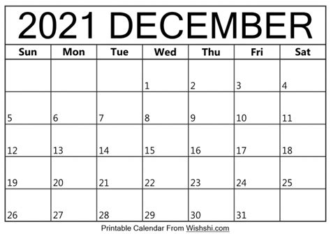 Printable December Calendar Worksheetsday