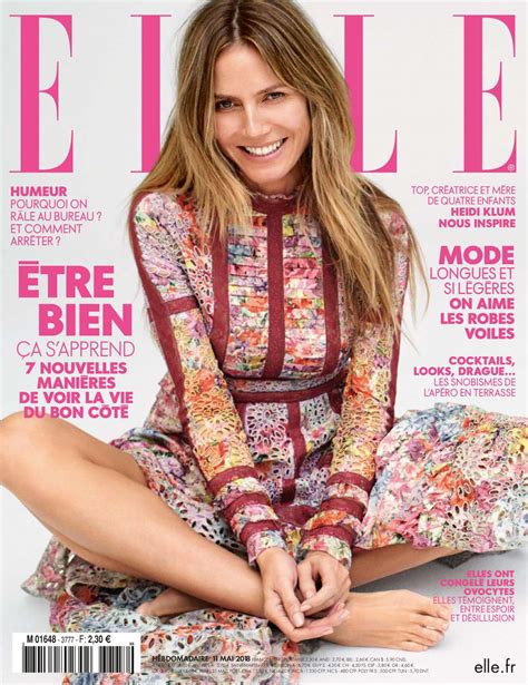 Heidi Klum In Elle Magazine France May 2018 Hawtcelebs