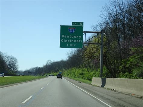 Ohio Interstate 74 Eastbound Cross Country Roads