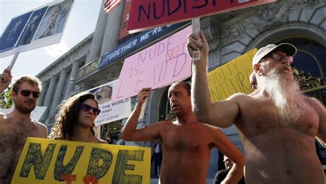 san francisco lawmakers vote to ban public nudity