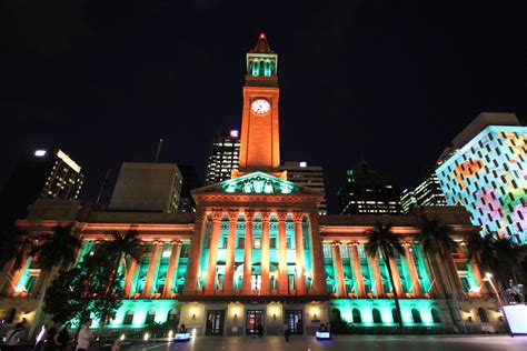 Brisbane City Hall Architectural Lighting Ula Group