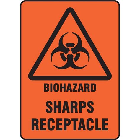 Learn vocabulary, terms and more with flashcards, games and other study tools. SAFETY SIGN, BIOHAZARD SHARPS RECEPTACLE | Stericycle