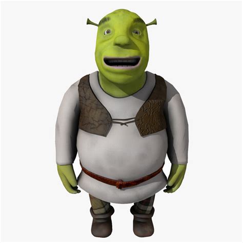 3ds Max Characters Shrek Models Turbosquid