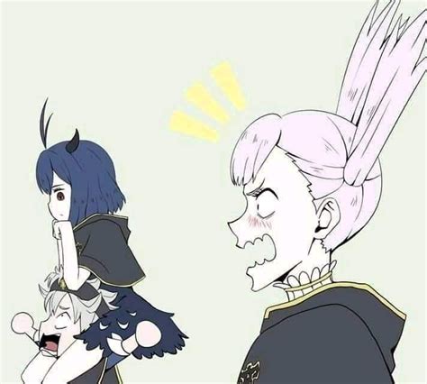 Asta And Nero And Noëlle Black Clover Anime Black Clover Manga Anime Romance