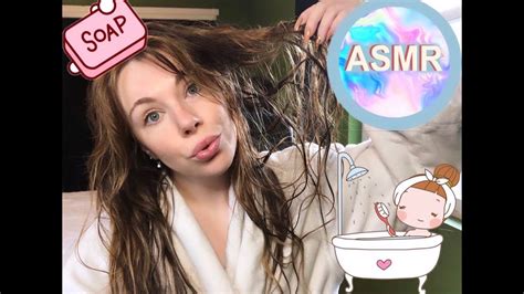 Asmr Shower Products Brushing Shower Routine Tapping And Scratching