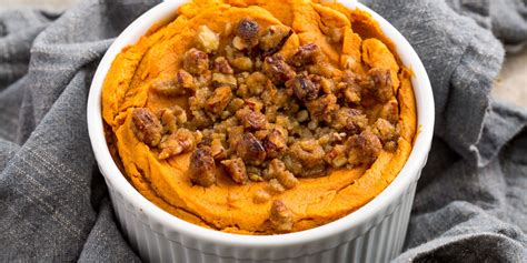 Yes, the best sweet potato casserole with canned yams. Sweet Potato Souffles Recipe — Dishmaps