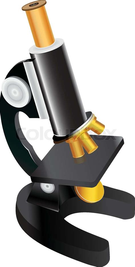 Microscope Stock Vector Colourbox