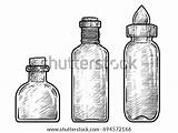 Bottle Apothecary Shutterstock sketch template