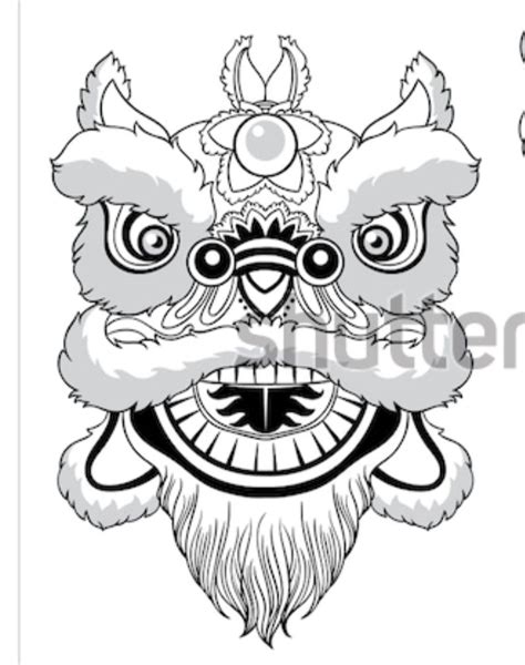Tattoo Flash Art Art Tattoo Chinese Lion Dance Chinese Logo Geisha