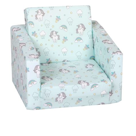 Delsit Toddler Chair And Kids Sofa European Made Childrens 2 In 1 Flip