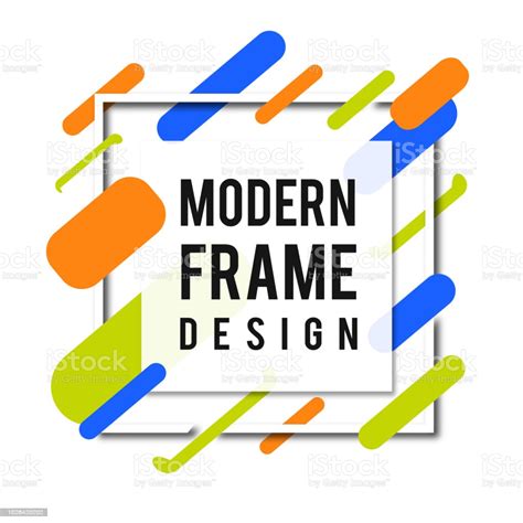 Creative Vector Modern Frame Stock Illustration Download Image Now